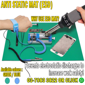 Green Anti-Static (ESD) Rubber Mat