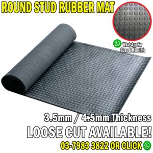 Round Stud Rubber Mat