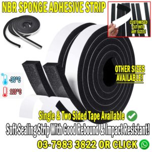 NBR SPONGE ADHESIVE STRIPS